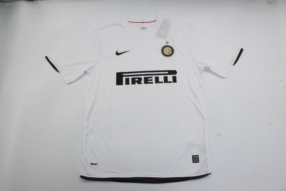 AAA Quality Inter milan 08/09 Away White Soccer Jersey